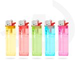 Flame Gas Lighters Feuerzeug Custom Logo Candle Cigarette Lighter Plastic Flint