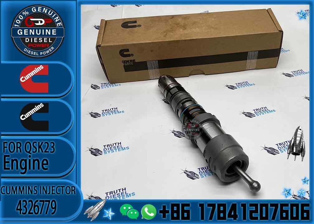 Engine fuel injector QSK60 QSK23 4902827 4902828 4326779 4326780 4988428 4326781