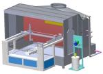 Multi Power CNC Spray Painting Machine 50rpm Power Coating Equipment