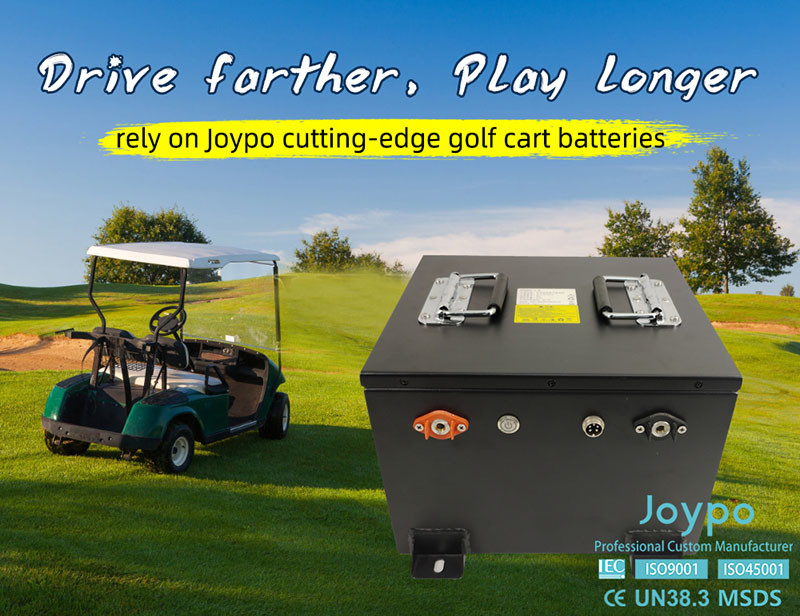 Customized 150Ah 48V Golf Cart Lithium Battery For Security Service Carts