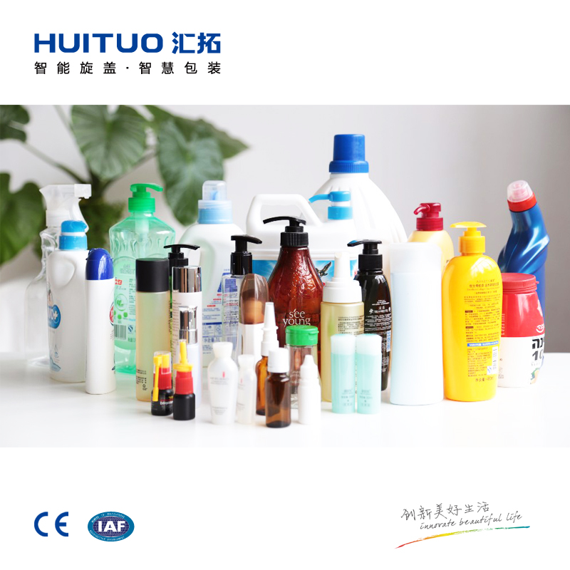 AC 380V 50HZ Plastic Bottle Screw Capping Machine