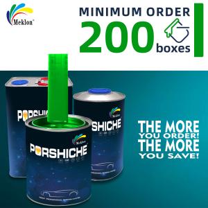 Quality 2K Pure Green Topcoat Automotive Paint Manufacturer wholesale