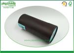 Black Kraft Paper Tube Packaging , Custom Logo Cardboard Tubes With Lids