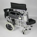 Flip Up Footrest Aluminum Manual Wheelchair For Travel