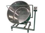 100kg/H Low Noise Peanut Coating Machine Coated Peanut Pot For Food Factory