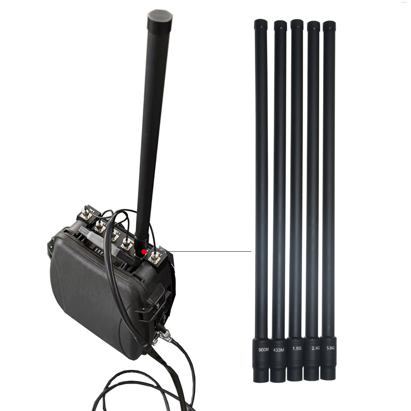 2.4GHz 5.8GHz UAV Signal FPV RC Anti-Drone Jammer Antenna with Wind Resistance 60m/s