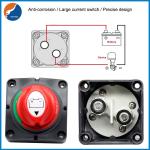 DC 275A Heavy Duty Battery Cutoff Disconnect Switches Main Kill Select 300A Boat