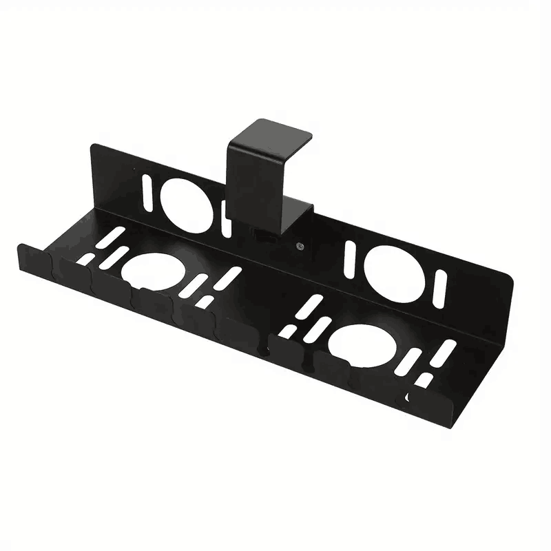 Innovative Under-Desk Cable Management Rack for Organized Wire Management in Offices