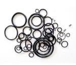 Black Color Different Standards FFKM Oil Resistant Rubber O Rings For Oil Gas