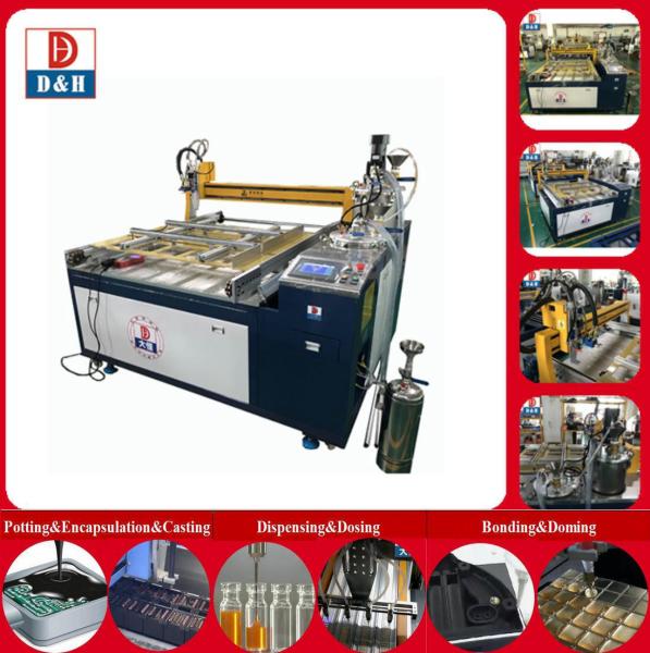 Waterproof Black Electronic Potting Machine Epoxy Resin Meter Mixing Machine