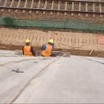 Modern Design High Flexural Strength Railway Concrete Fabric Blanket Filled