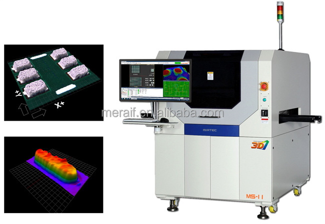 3D SPI IN-LINE MS-15 3D SPI Series smt solder paste inspection machine SPI