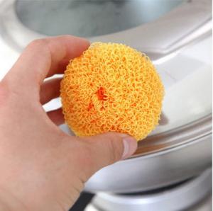 Quality Colorful Polyester Fiber Scourer Long Lifetime Removal Of Stubborn Stains wholesale
