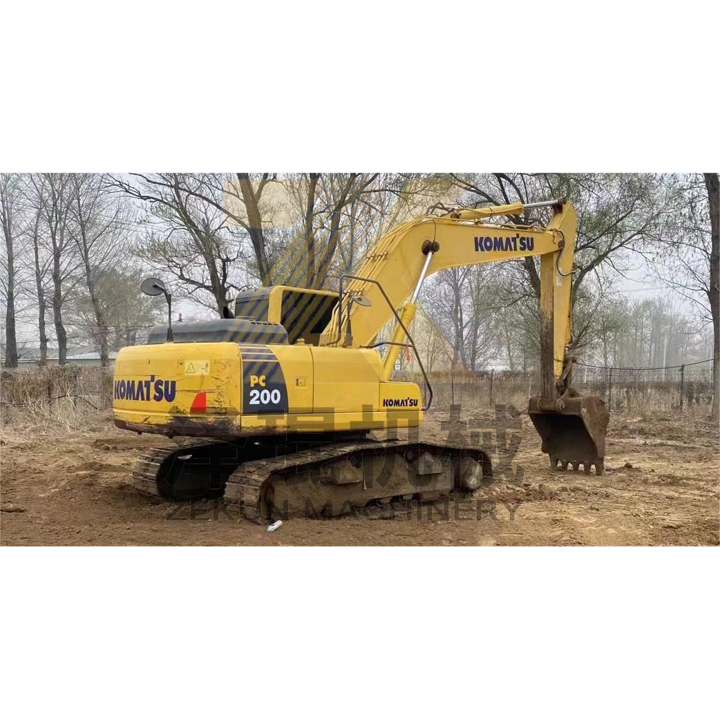 Second Hand PC200-7 Komatsu PC200-7 Crawler Digger in Shanghai PC-200-8M0 2019