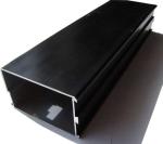 Black Anodize Aluminum Extrusion Tube Stamping Parts Aluminium Alloy Black