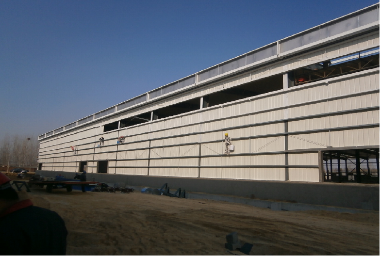 Low Carbon Steel Frame Warehouse Storage Food Plant Sustainable Steel Buildings