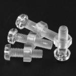 6-32 Clear Countersink Acrylic Screws Bolts