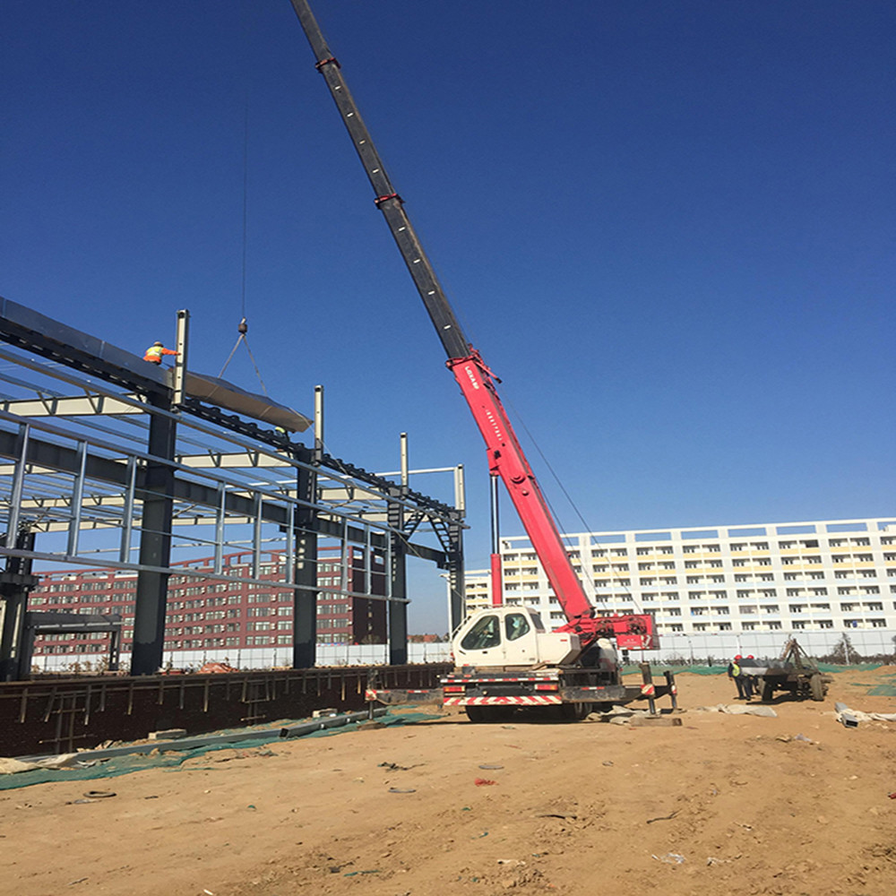 Customized Logo Steel Structure Warehouse for H Beam Beam Working Scope Fabrication
