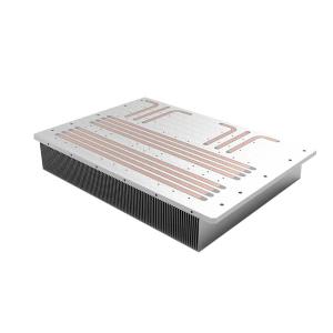 Quality Customized Aluminum Heatpipe Water Cooling Block Heatsink 4 Heat Pipe wholesale