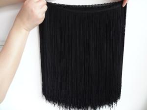 Quality Fluorescent color high quality OEM rayon fringes for latin dress decoration wholesale
