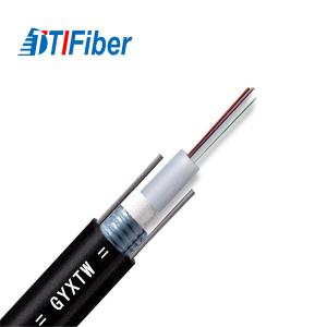 Quality Armoured Duct / Aerial Fibre Optic Patch Leads Single Mode 4 6 12 Core G652D GYXTW wholesale
