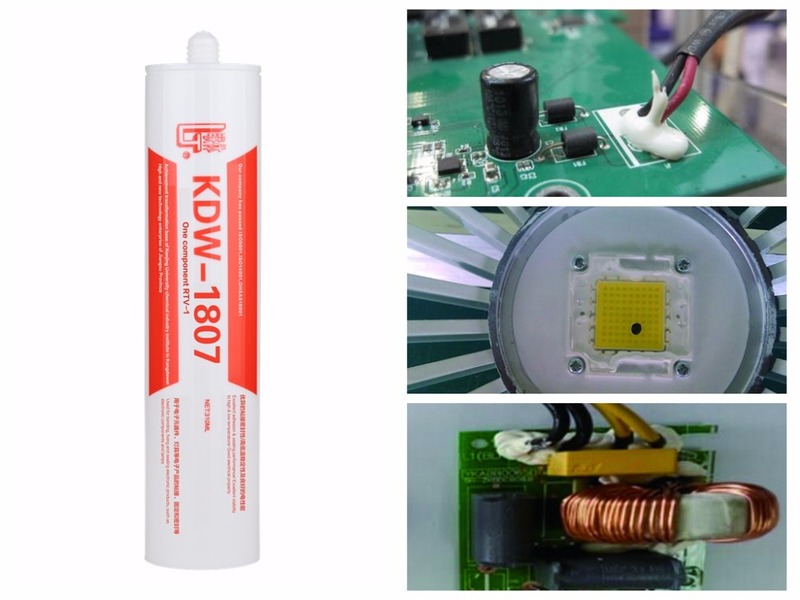 Neutral Type Electronics Silicone Adhesive Sealant Dampproof Good Adhesion