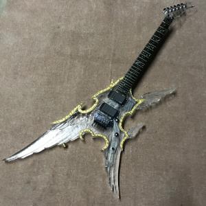 Quality LED acrylic electric guitar ebony fingerboard acrylic body Music instruments wholesale