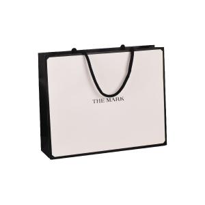 Quality Reusable Paper Packaging Bags 190gsm Artpaper SBS Paper Material wholesale