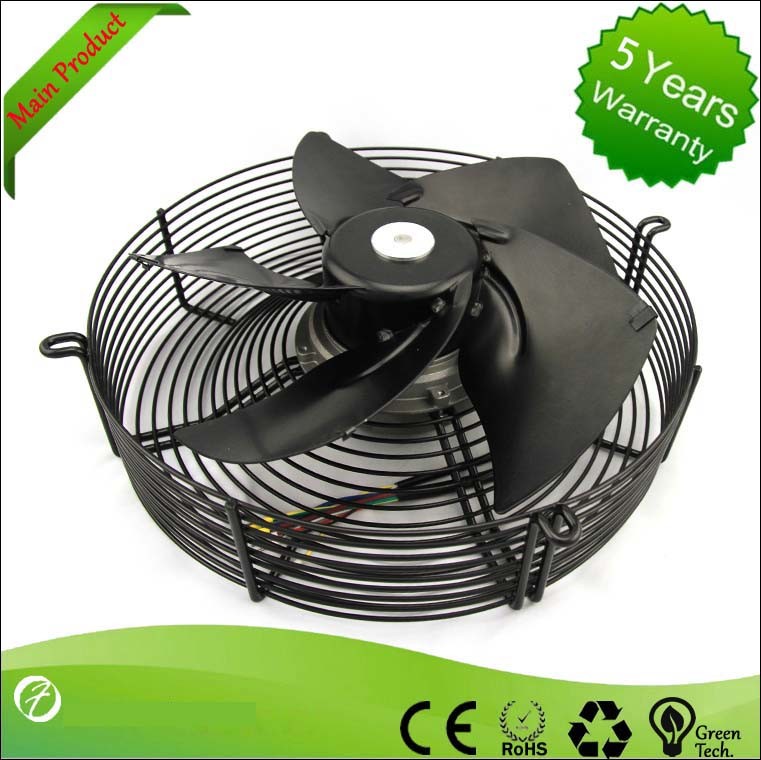 Stong Wind EC Axial Fan For Kitchen , Blower Exhaust Fan With Sheet Steel Material