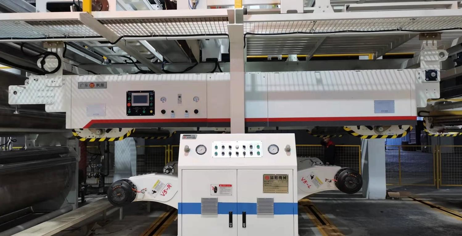Hongmeng 450 Corrugator Splicer 2800 Mm Web Size Overlapping