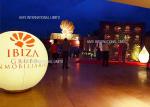 Intelligent Inflatable LED Lighting Decoration 50W 100W Sphere Shaped RGB /