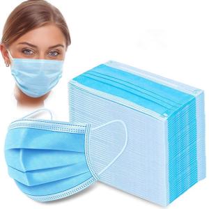 Quality Anti Flu Disposable Face Mask 3 Layers Pp Non Woven Material For House Cleaning wholesale