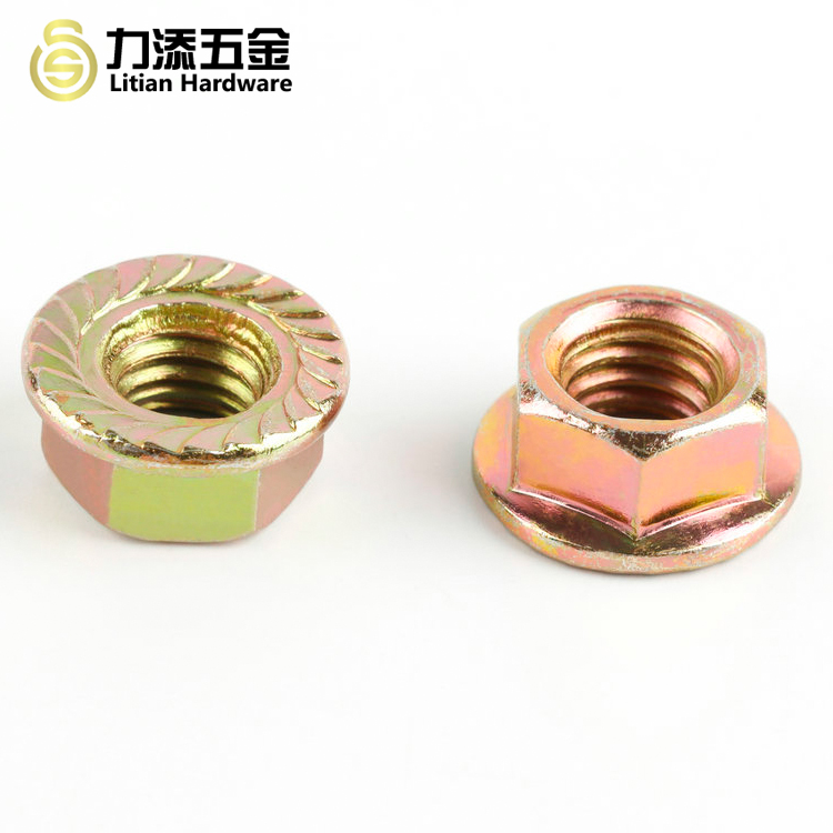 DIN6923 Zinc-Flake Coated Flange Nut
