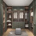 Adjustable Bedroom Furniture Wooden Wardrobe with Shaker Style from Modular