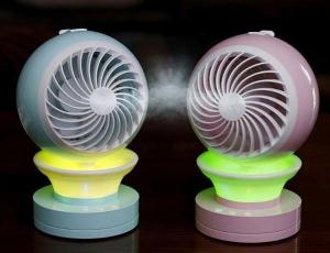 Quality Hot Selling USB Mini Spray Refrigeration Mini Fan Desk Water Spray Humidify Cooling Mini Fan wholesale