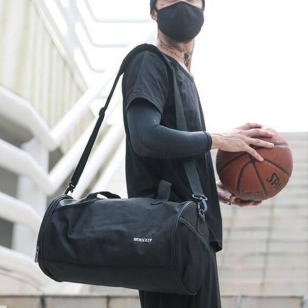 250mm Multipurpose Gym Workout Bag Nylon Ripstop For Yoga Fitness Carrying