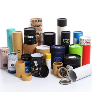 Quality Satin Paper Tube Food Packaging , ODM Food Grade Cardboard Tubes wholesale