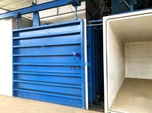 Quality Customized Vacuum Cooling Machine , Leaf Vegetable Cooler Four Pallets wholesale