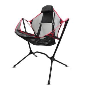 Quality 3.5kg 116CM Modern Camping Outdoor Chairs Folding Rocking Beach Moon Chair wholesale