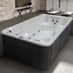 4 Meters Acrylic In Ground Swimming Pool Physical Practice Outdoor Swim Spa Pool