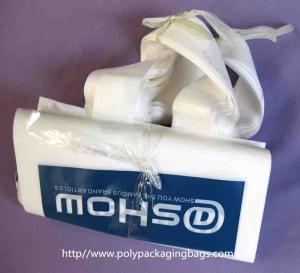 Quality White Large Disposable Plastic Shopping Bags With Handles wholesale