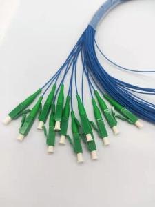 Quality Single / Multi Mode Fiber Optic Pigtail , Pigtail Patch Cord For Wide Area Networks wholesale