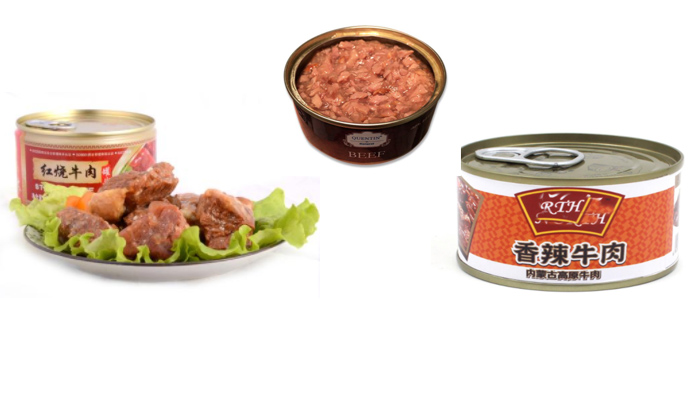 Cornbeef canned meat production line canned goose meat canning machine