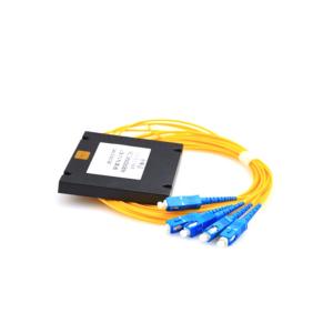 Quality FTTH Equipment PLC Fiber Optic Splitter 1x2 1x4 1x8 1x16 wholesale
