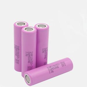 Quality 18650 3.7V 3000mah 30Q Lithium Solar Rechargeable Battery Cells wholesale