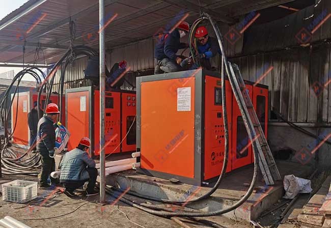 Safety Medium Frequency Melting Furnace Energy Saving