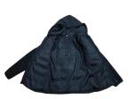 Black Hooded Puffer Coat Womens