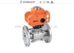 DC24V Small Electronic Rotary Valve Explosion Proof EXD II BT4 Electric Actuator