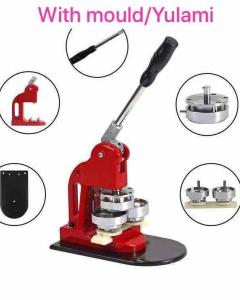 Quality badge machine with round 44 &amp; 58mm mold/moulds wholesale