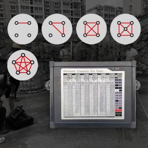 Quality Pile Testing Cross Hole Sonic Logging Equipment 3 Channels Jgj 106 Standard wholesale